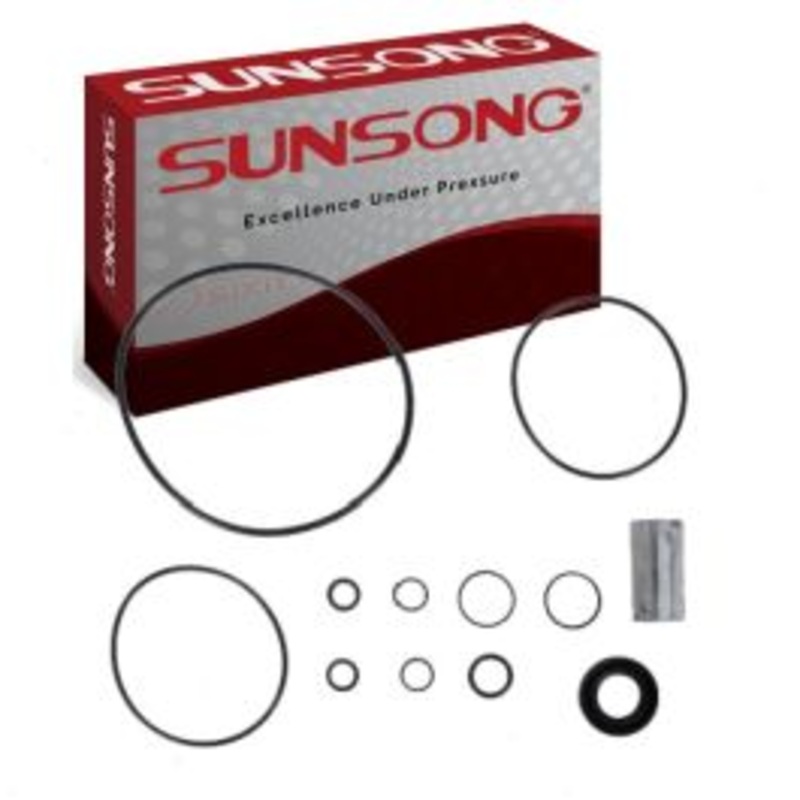 Sunsong Power Steering Pump Rebuild Kit for 1987-1989 Jeep Wrangler