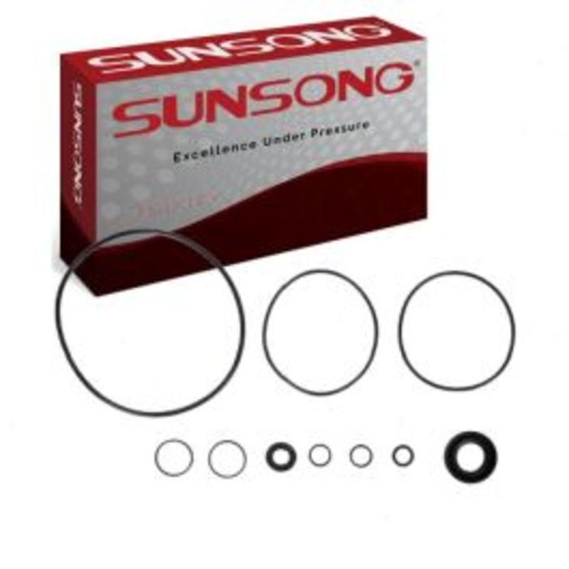 Sunsong Power Steering Pump Seal Kit for 1981-1989 Dodge Aries 2.2L 2.5L L4