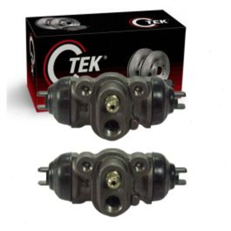 2 pc Centric CTEK Rear Drum Brake Wheel Cylinders for 1990-1995 Mazda 323