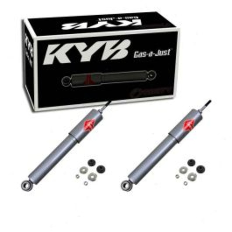 2 pc KYB Gas-a-Just Front Shock Absorbers for 2003-2005 Ford E-350 Club Wagon