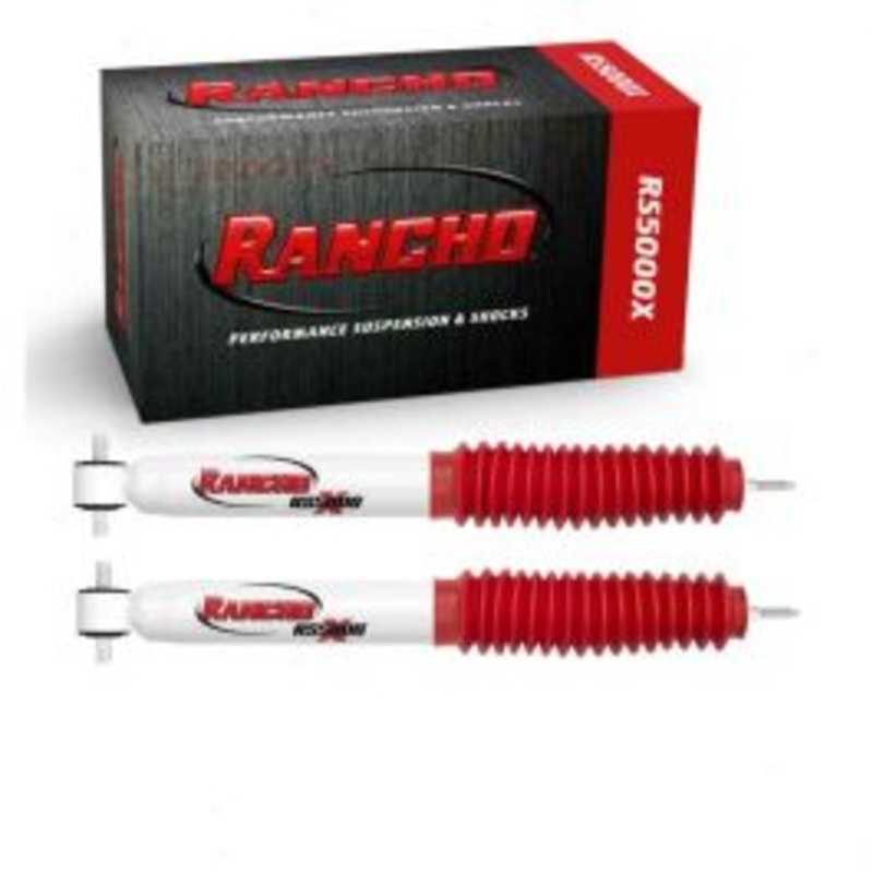 2 pc Rancho RS5000X Front Shock Absorbers for 1998-2011 Ford Ranger
