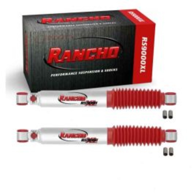 2 pc Rancho RS9000XL Front Shock Absorbers for 1963-1965 Jeep J-300