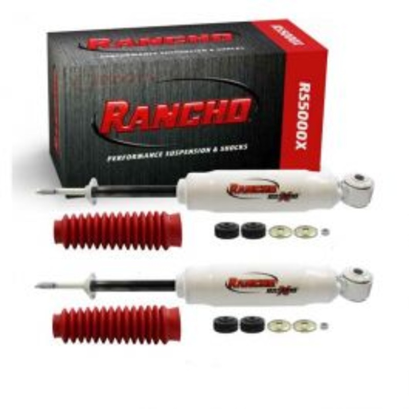 2 pc Rancho RS5000X Front Shock Absorbers for 1997-1999 Ford F-250