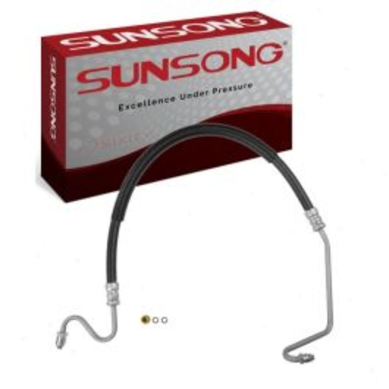 Sunsong Hydroboost To Gear Power Steering Pressure Line Hose for 1980-1991 GMC Jimmy