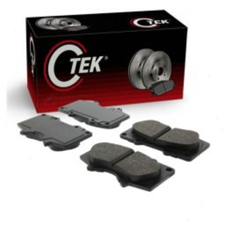 Centric CTEK Front Disc Brake Pad Set for 2016 Toyota Hilux