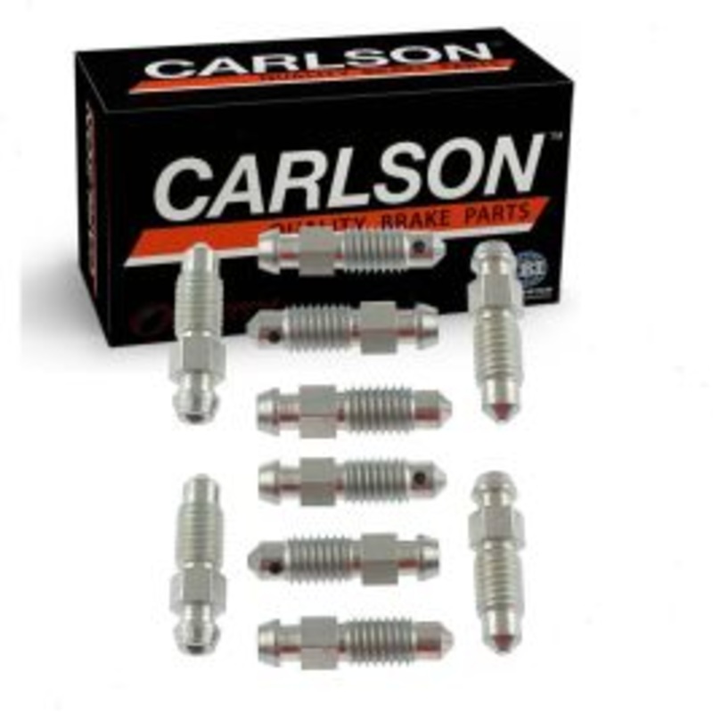 2 pc Carlson Front Brake Bleeder Screws for 2016-2018 Smart Fortwo