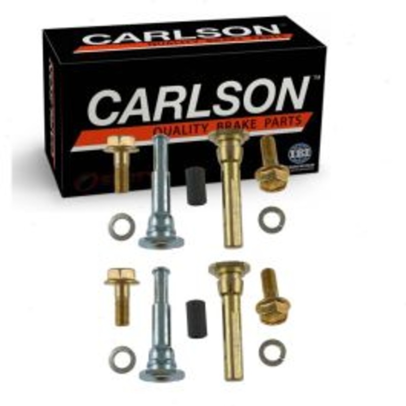 2 pc Carlson Front Brake Caliper Guide Pin Kit for 2007-2016 Nissan Tiida 1.8L L4