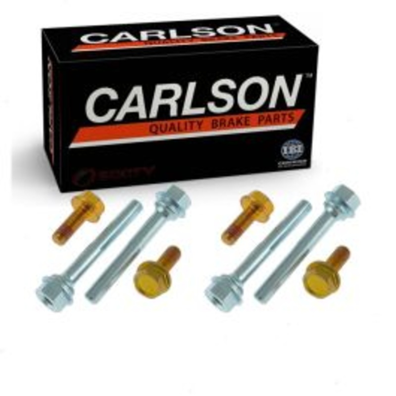 2 pc Carlson Front Brake Caliper Guide Pin Kit for 2018 Jeep Wrangler JK