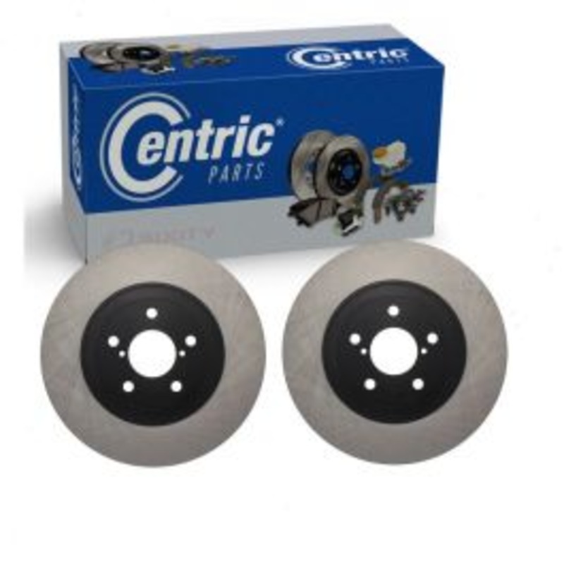 2 pc Centric Premium Front Disc Brake Rotors for 2013-2023 Subaru BRZ