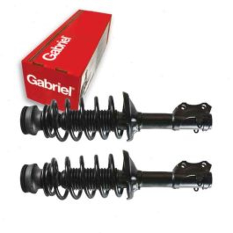 2 pc Gabriel ReadyMount Front Suspension Strut Assemblys for 1985-1996 Volkswagen Golf 1.8L 1.9L 2.0L 2.8L L4 V6