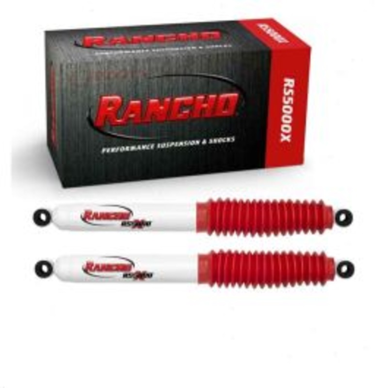 2 pc Rancho RS5000X Rear Shock Absorbers for 1974 Plymouth PB200 Van