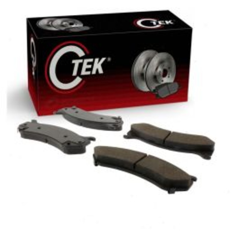 Centric CTEK Rear Disc Brake Pad Set for 2007-2010 GMC Sierra 3500 HD