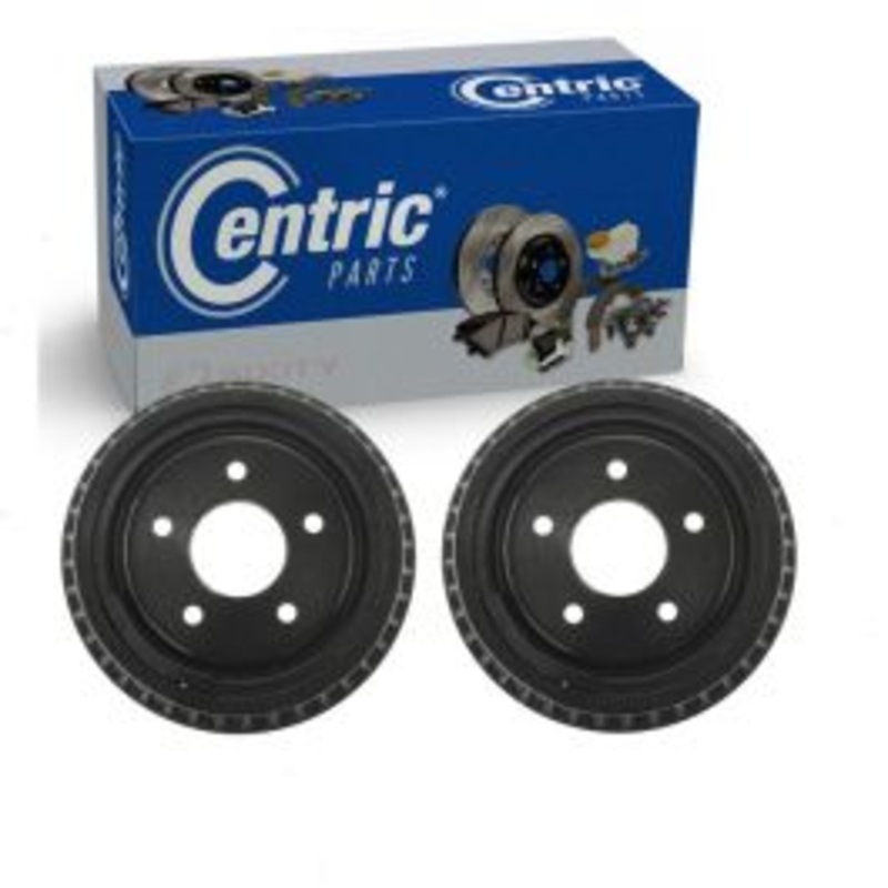2 pc Centric Premium Rear Brake Drums for 1993-1997 Pontiac Firebird
