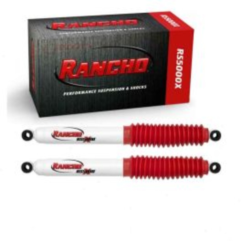 2 pc Rancho RS5000X Front Inner Shock Absorbers for 1981-1986 GMC K1500 Suburban