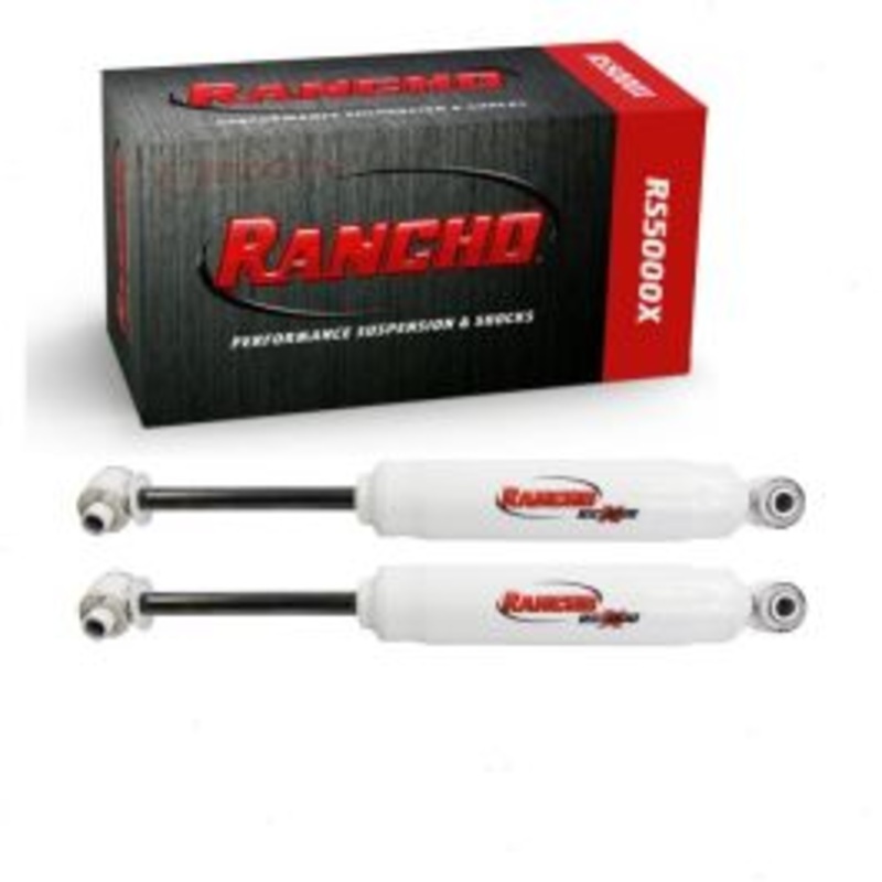2 pc Rancho RS5000X Front Shock Absorbers for 1992-2000 GMC Yukon 5.7L V8