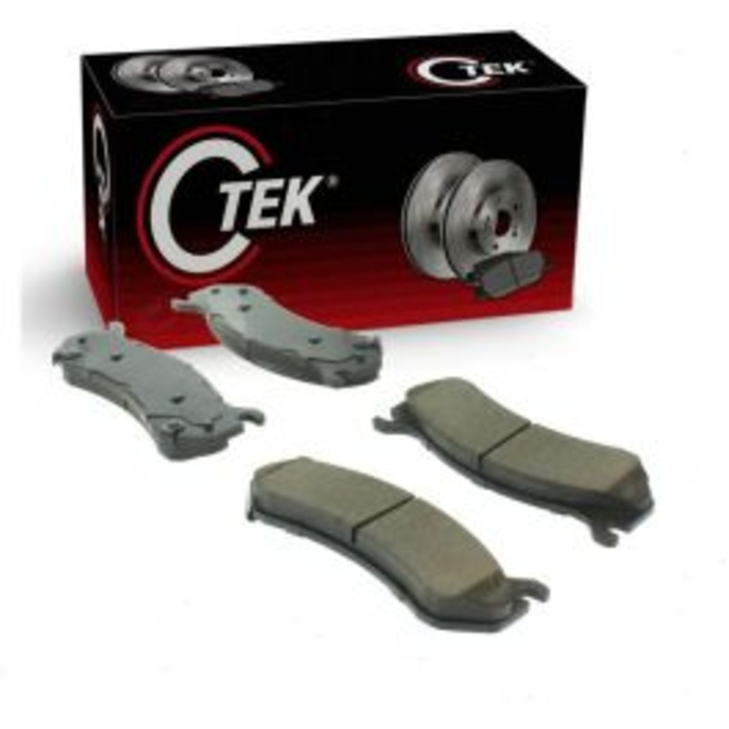 Centric CTEK Rear Disc Brake Pad Set for 2004 GMC Sierra 1500