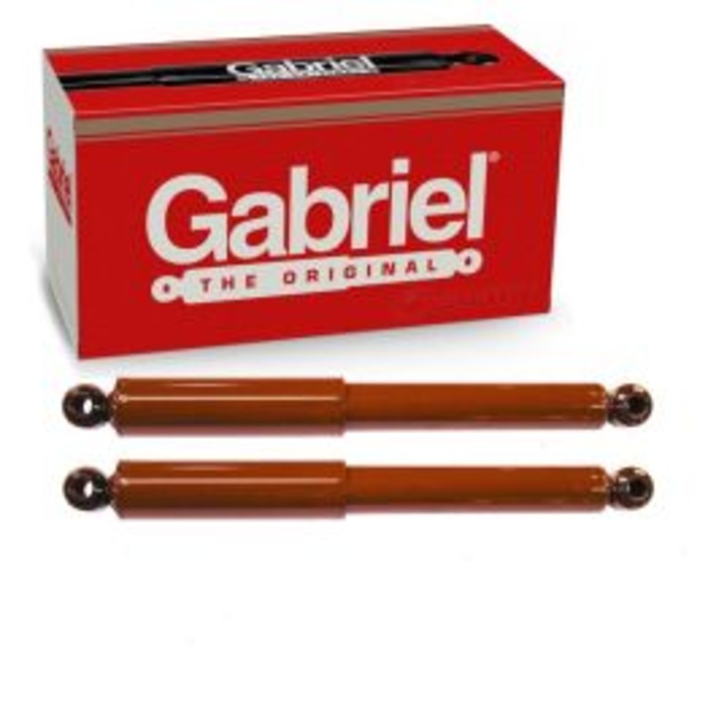 2 pc Gabriel Guardian Rear Shock Absorbers for 1943-1958 Jeep Willys