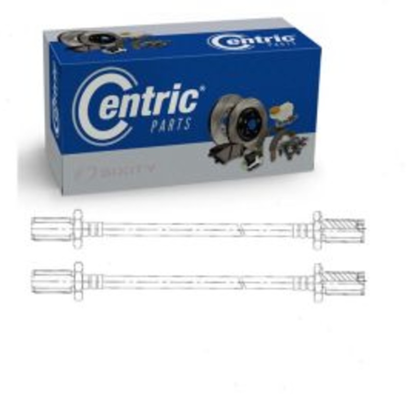 2 pc Centric Premium Front Brake Hydraulic Hoses for 1980-1983 Ford LN600