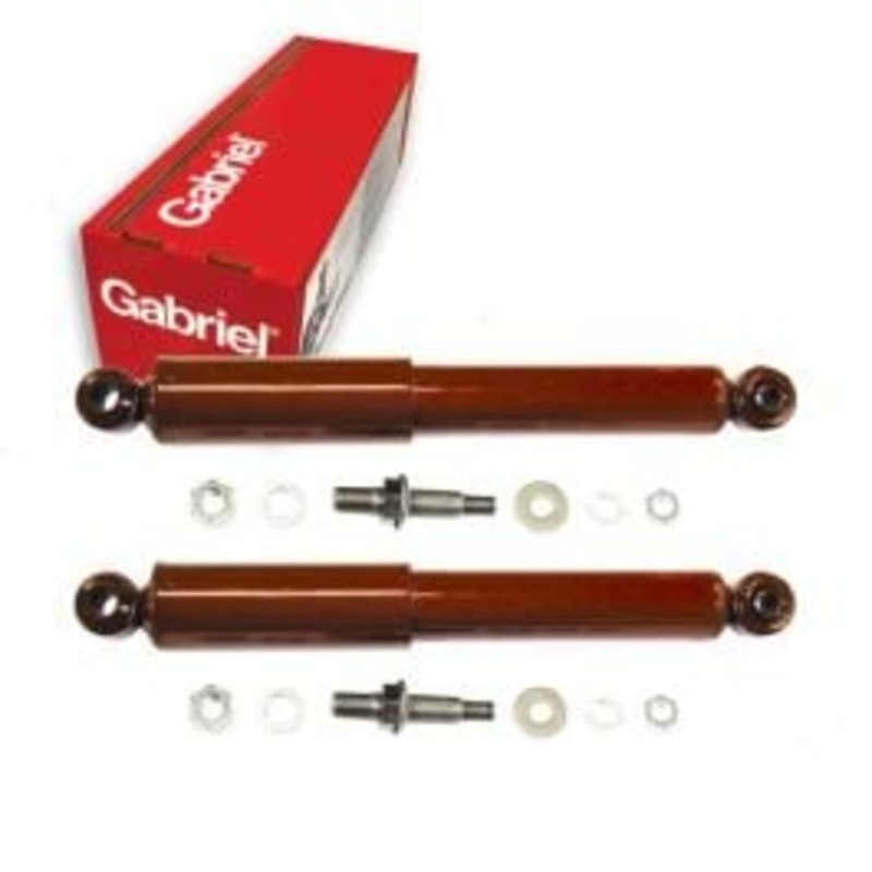 2 pc Gabriel Guardian Front Shock Absorbers for 1967-1974 GMC C35 C3500 Pickup