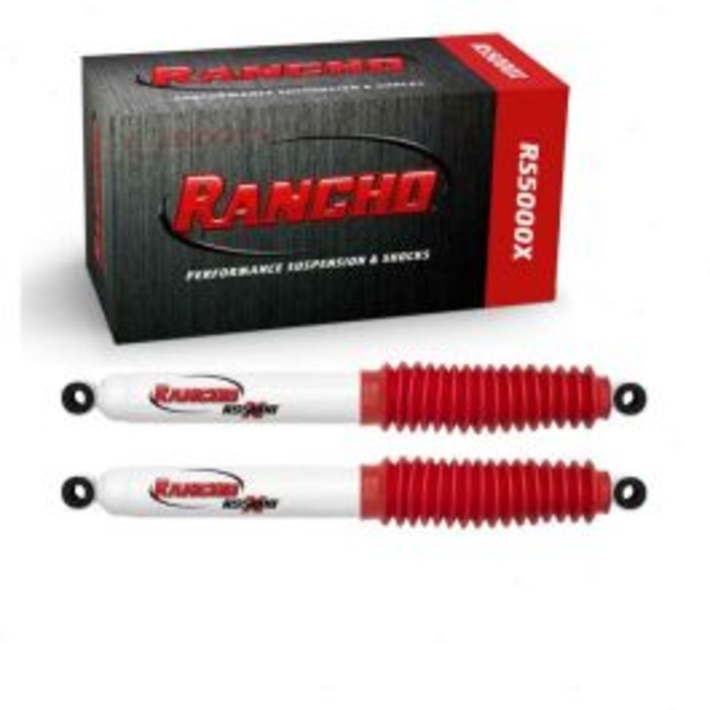 2 pc Rancho RS5000X Rear Shock Absorbers for 1974-1986 Jeep J20