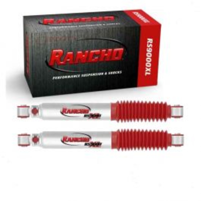 2 pc Rancho RS9000XL Rear Shock Absorbers for 2000-2014 GMC Yukon XL 1500