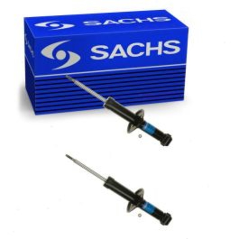 2 pc SACHS Rear Shock Absorbers for 2000-2005 Volkswagen Passat 1.8L 2.8L L4 V6
