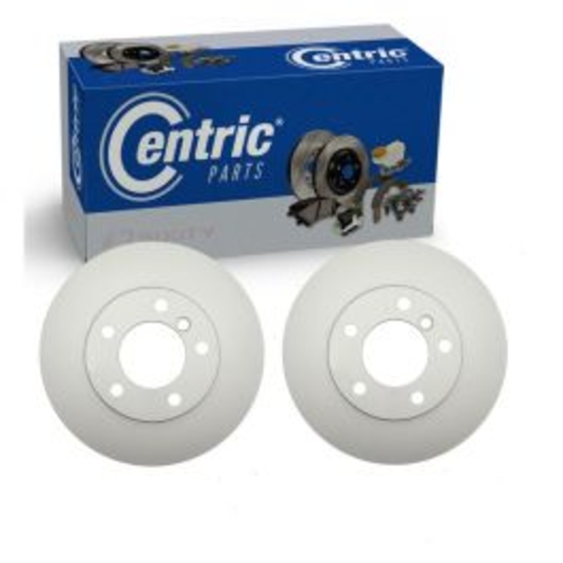 2 pc Centric GCX Front Disc Brake Rotors for 2006 BMW 325i