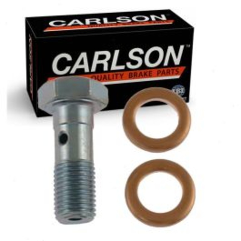 Carlson Front Brake Hydraulic Banjo Bolt for 1999-2021 Ford E-350 Super Duty
