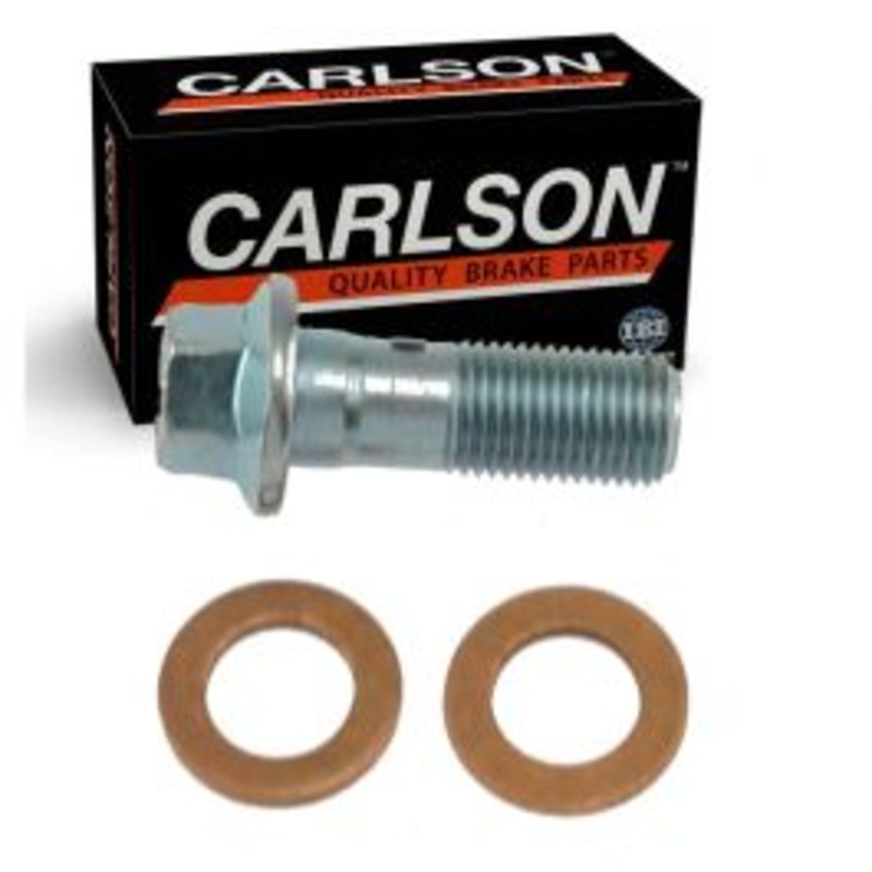 Carlson Front Brake Hydraulic Banjo Bolt for 2016-2019 Cadillac CTS 2.0L 3.6L L4 V6