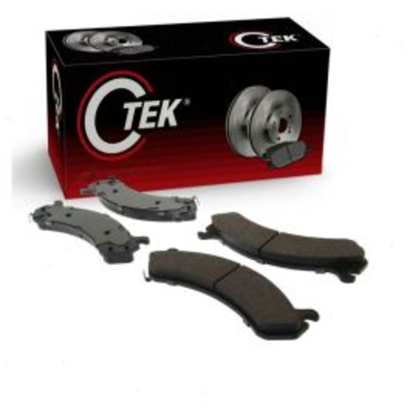 Centric CTEK Front Disc Brake Pad Set for 2009-2019 Chevrolet Express 4500