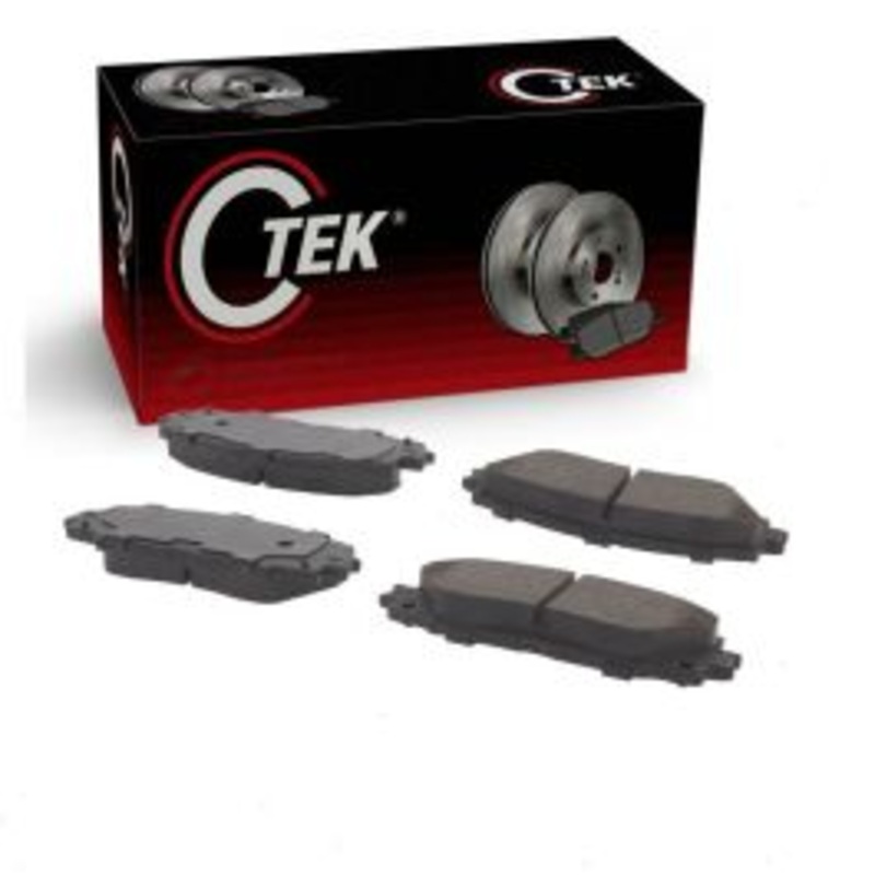 Centric CTEK Front Disc Brake Pad Set for 2019-2022 Toyota Prius AWD-e