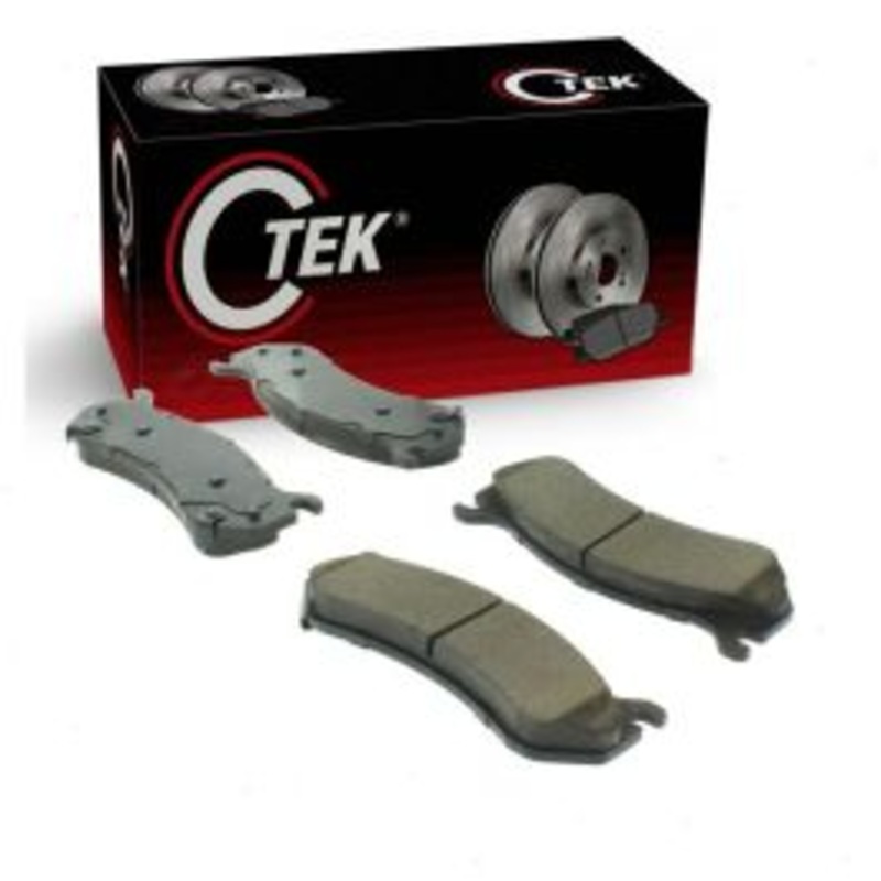 Centric CTEK Rear Disc Brake Pad Set for 2000-2013 GMC Yukon XL 2500