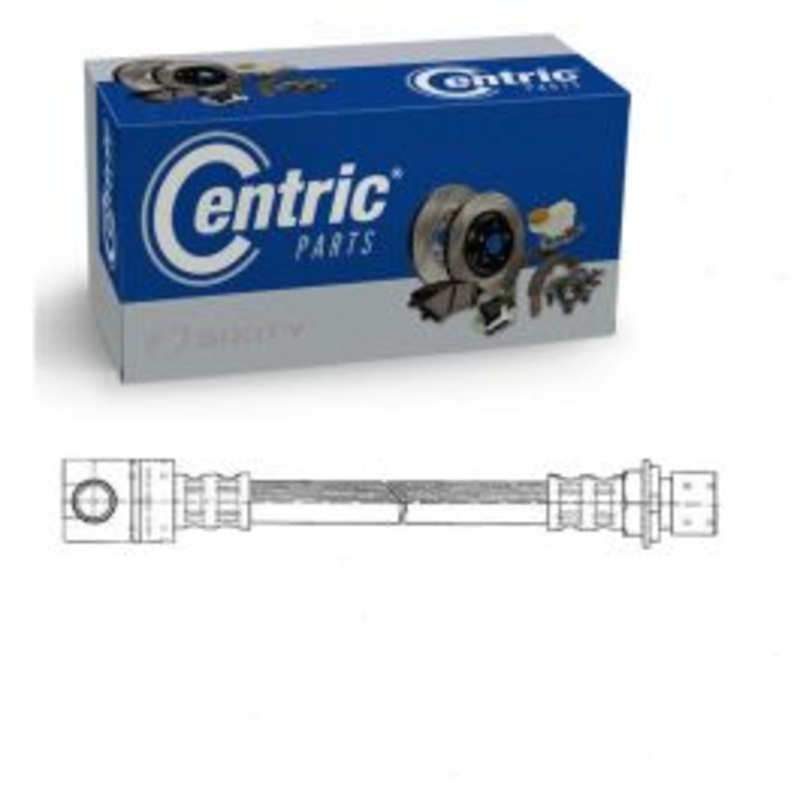 Centric Premium Rear Brake Hydraulic Hose for 1974-1977 Buick Regal