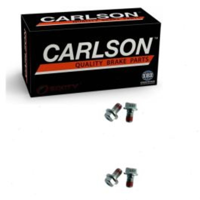 2 pc Carlson Front Brake Caliper Bracket Mounting Bolts for 1992-2001 Honda Prelude