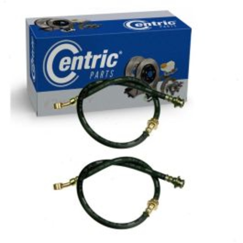 2 pc Centric Premium Front Brake Hydraulic Hoses for 2003-2015 IC Corporation CE School Bus