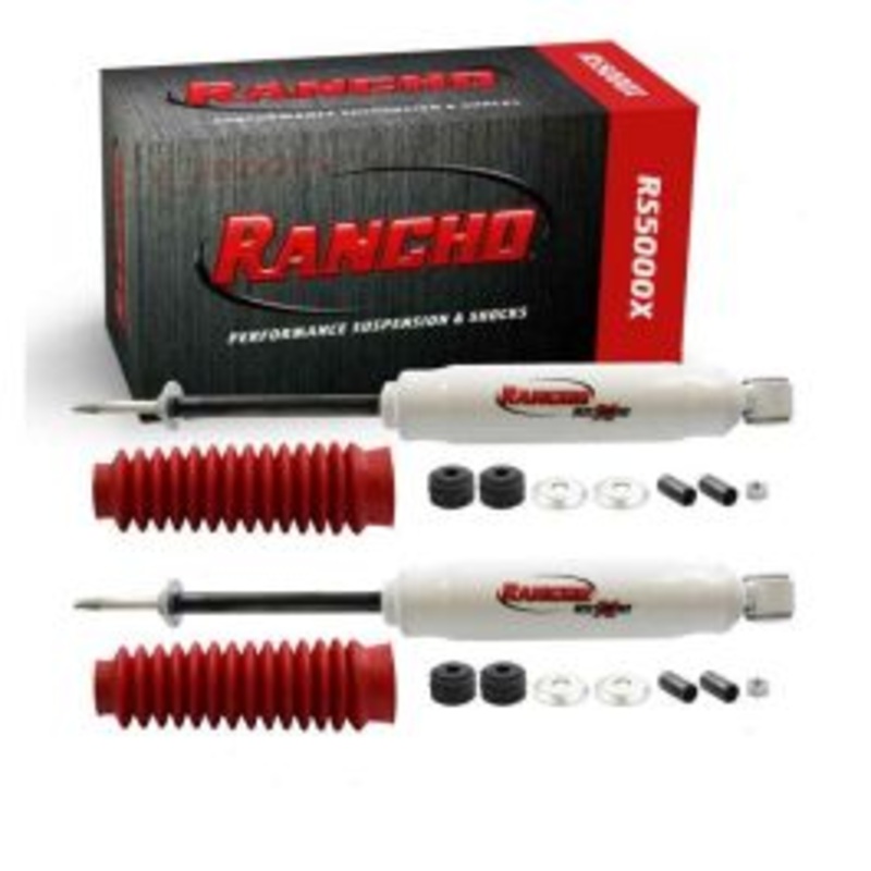 2 pc Rancho RS5000X Rear Shock Absorbers for 1990 Daihatsu Rocky