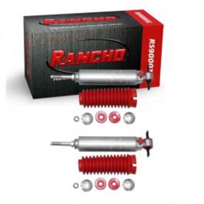 2 pc Rancho RS9000XL Front Shock Absorbers for 2012 Ram 1500