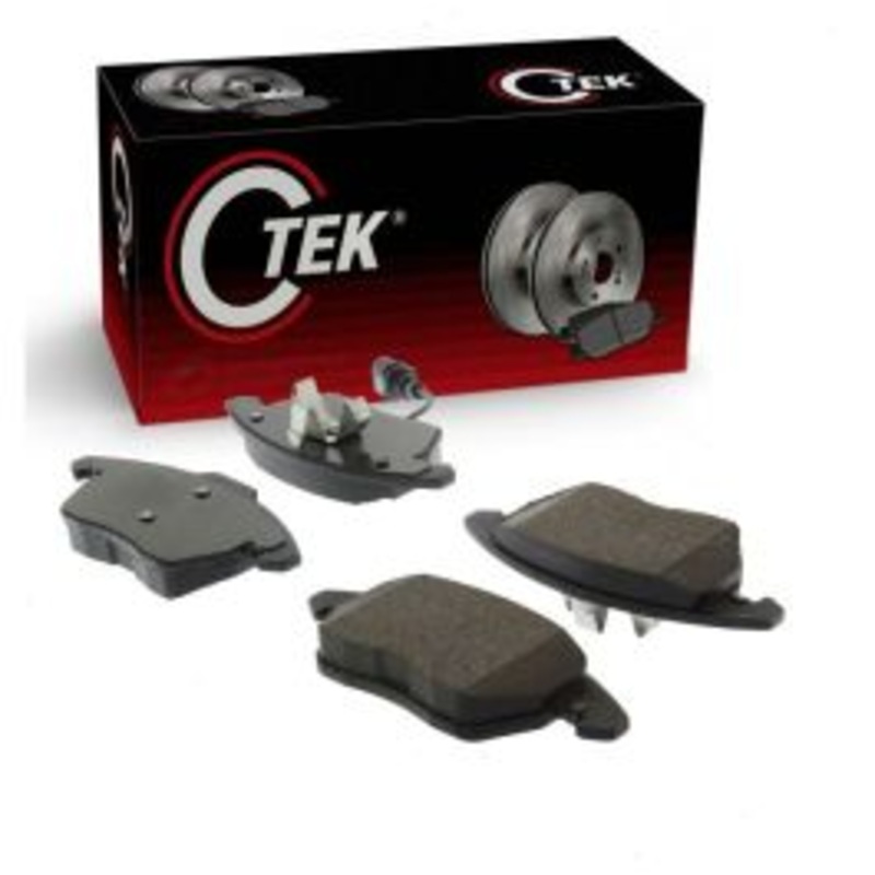 Centric CTEK Front Disc Brake Pad Set for 2011-2016 Seat Ibiza 1.4L L4