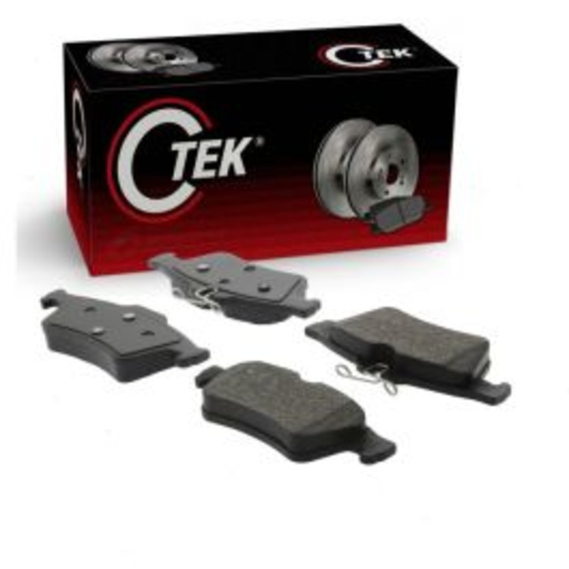Centric CTEK Rear Disc Brake Pad Set for 2003-2011 Saab 9-3