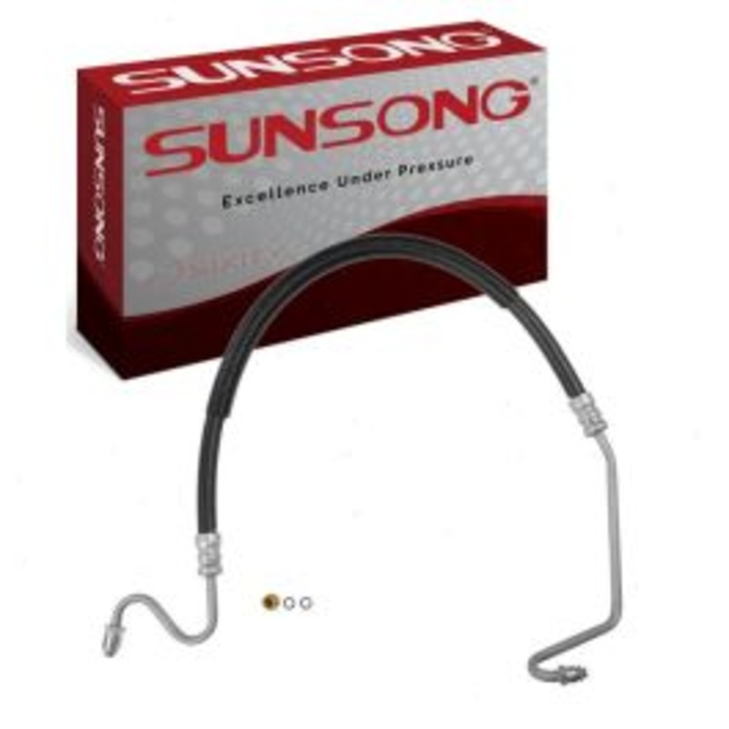 Sunsong Hydroboost To Gear Power Steering Pressure Line Hose for 1980-1986 GMC C1500 Suburban
