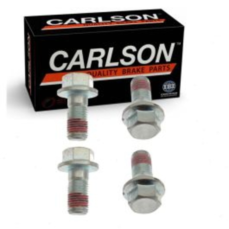 2 pc Carlson Front Brake Caliper Bracket Mounting Bolts for 2014-2022 Jeep Cherokee