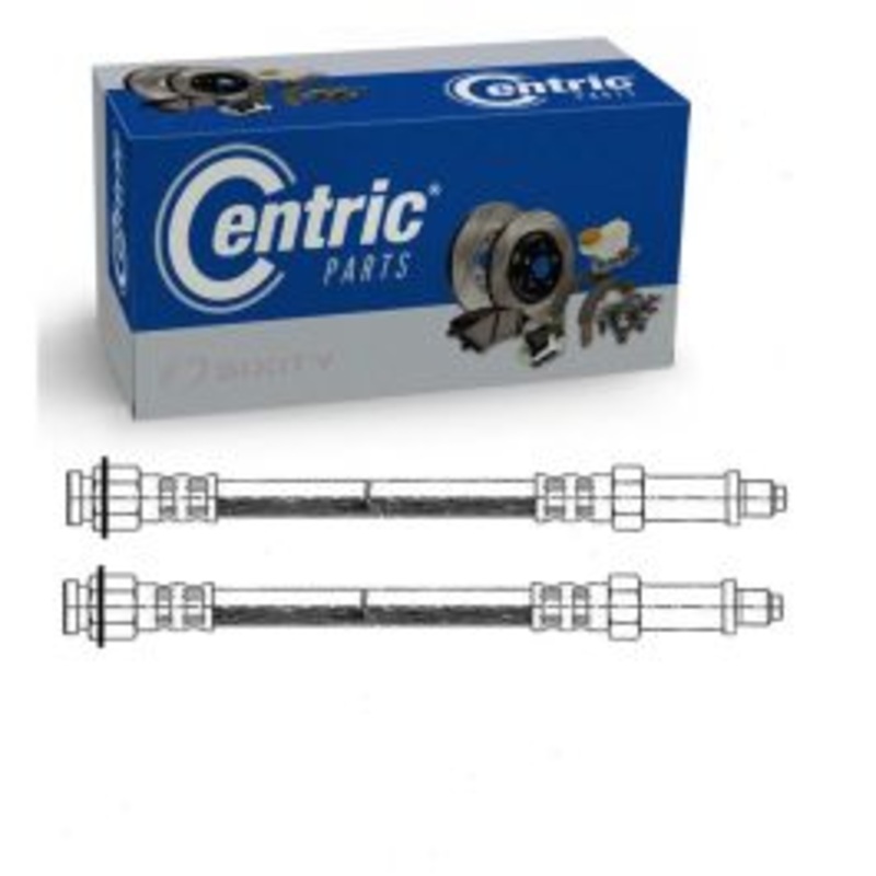 2 pc Centric Premium Front Brake Hydraulic Hoses for 1959-1960 Chevrolet El Camino