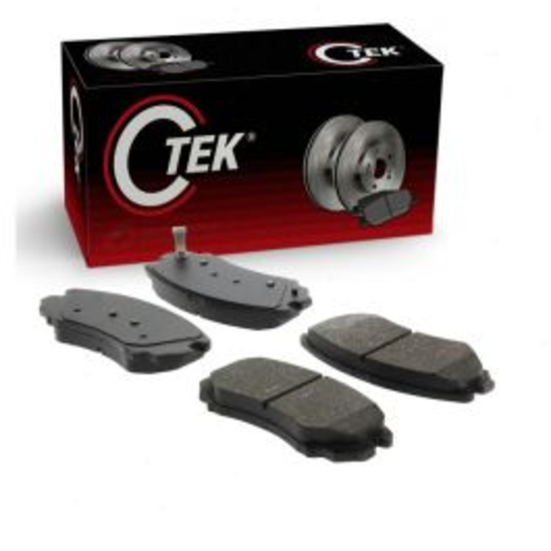 Centric CTEK Front Disc Brake Pad Set for 2003-2008 Hyundai Tiburon 2.0L 2.7L L4 V6