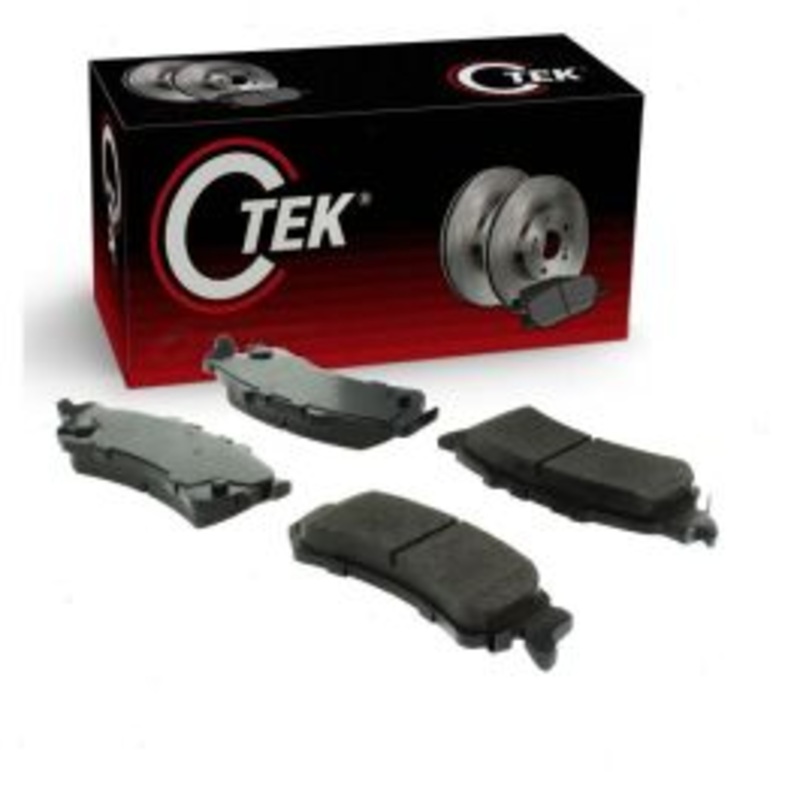 Centric CTEK Rear Disc Brake Pad Set for 2000-2005 Cadillac DeVille