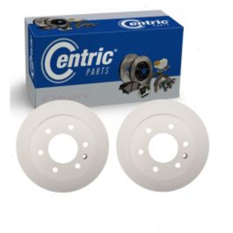 2 pc Centric GCX Rear Disc Brake Rotors for 2007-2009 Dodge Sprinter 2500