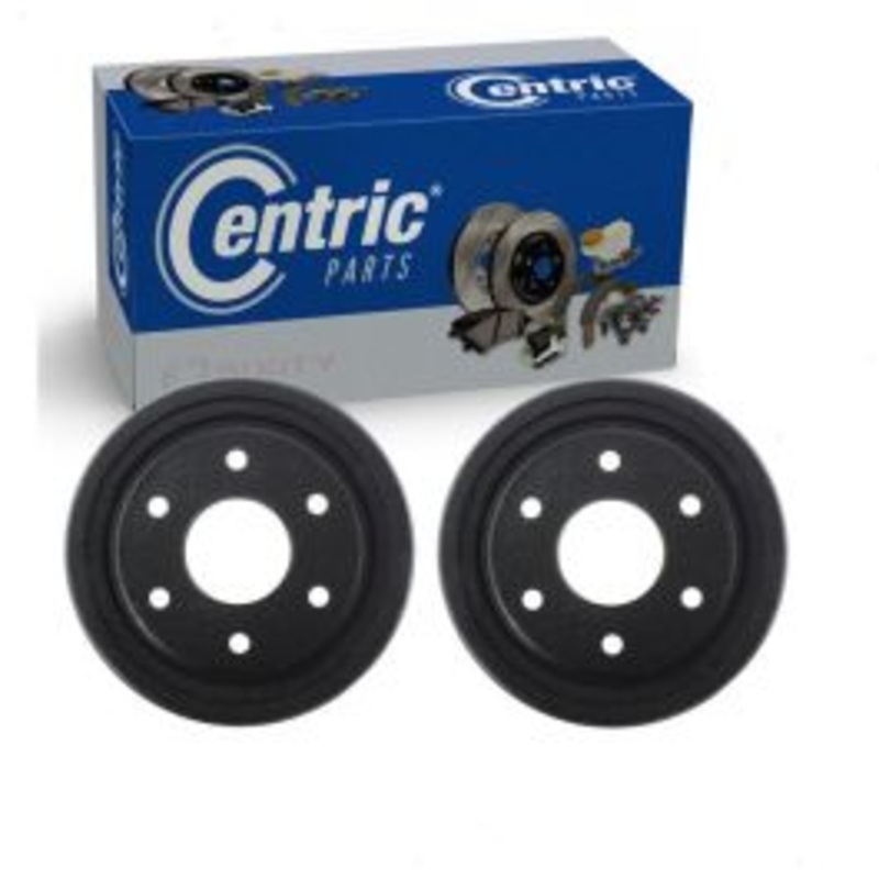 2 pc Centric Premium Rear Brake Drums for 1992-1994 Chevrolet Blazer