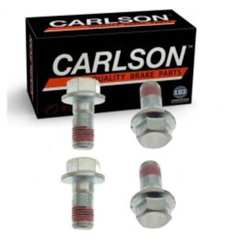 2 pc Carlson Front Brake Caliper Bracket Mounting Bolts for 2015-2022 Jeep Renegade