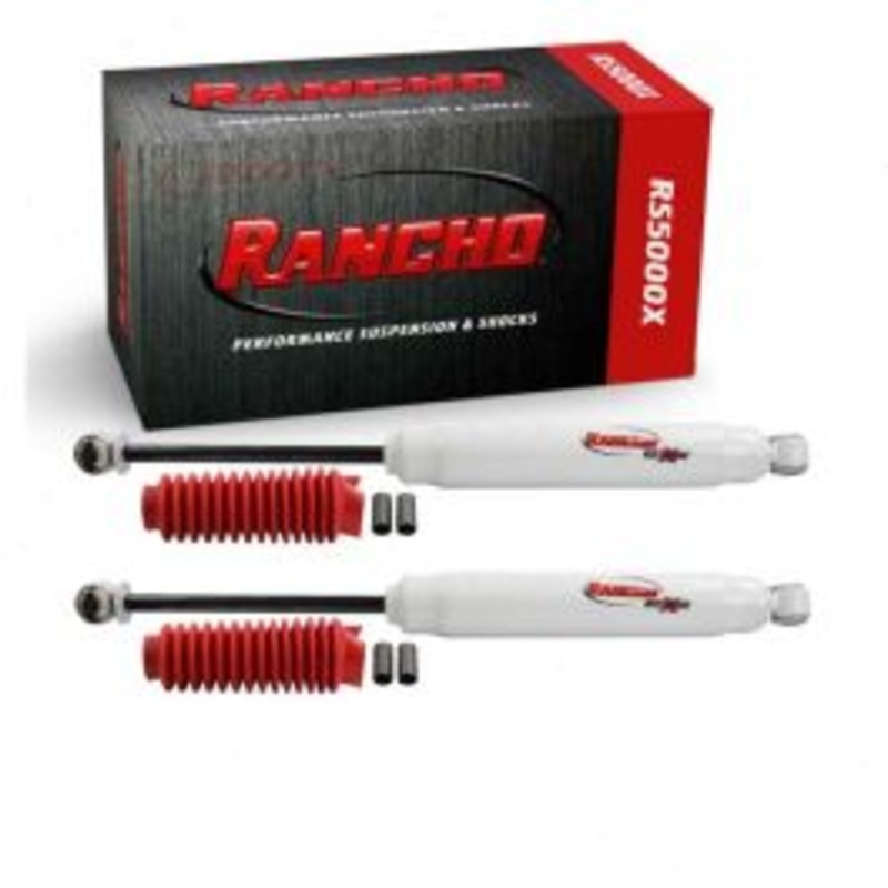 2 pc Rancho RS5000X Front Shock Absorbers for 1970-1973 Jeep J-4600