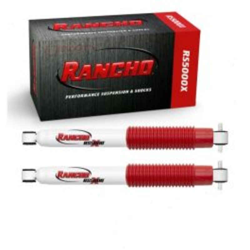 2 pc Rancho RS5000X Rear Shock Absorbers for 2007-2017 Jeep Wrangler