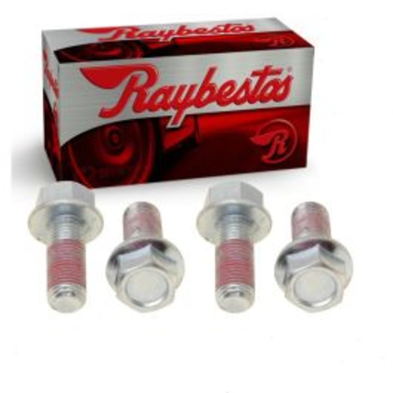 2 pc Raybestos R-Line Front Brake Caliper Bracket Mounting Bolts for 2014-2016 Chevrolet Spark EV